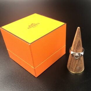 エルメスシルバーリングコリエ ド シアン リング