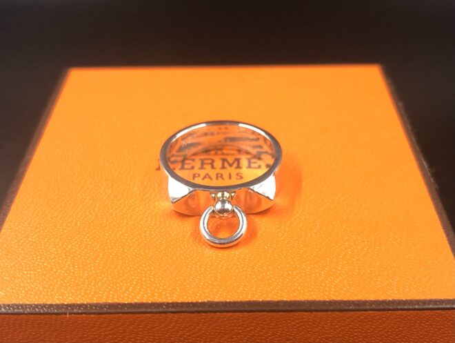 エルメスのシルバーリング