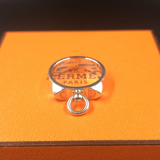 エルメスのシルバーリング