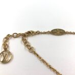 ルイヴィトンの金色のネックレス