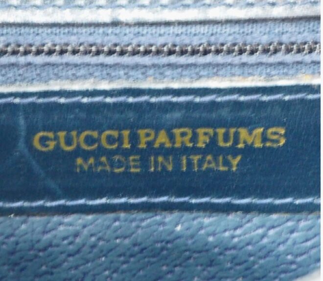 Old Gucci Parfums ラベル